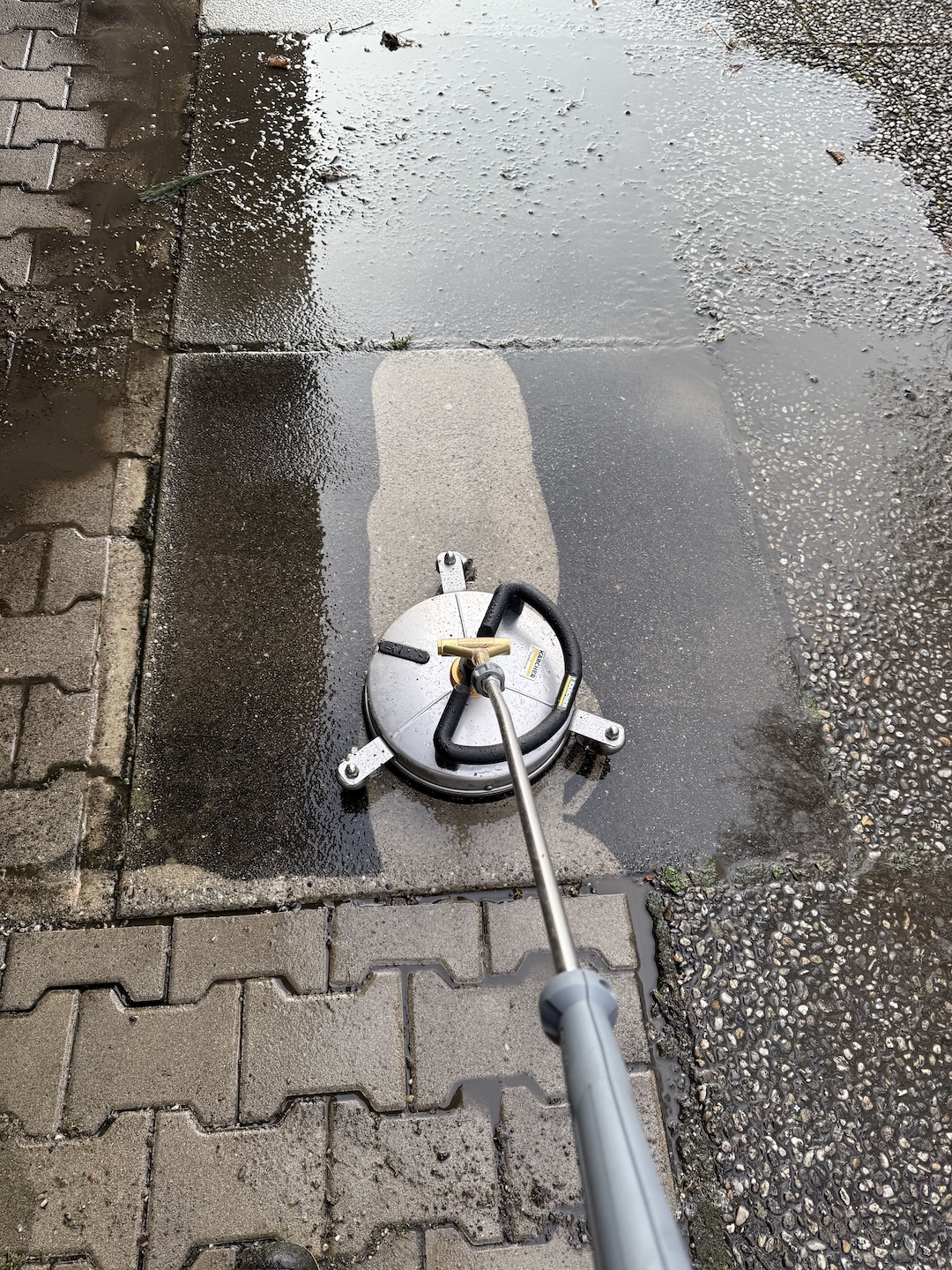 Pflasterreinigung